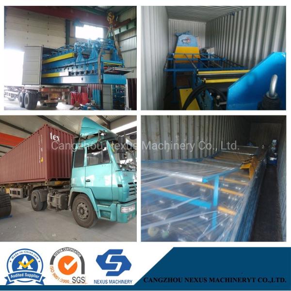 Corrugated Roll Forming Machine/Corrugated Roofing Sheet / Barrel Type Iron Sheet Making Machine