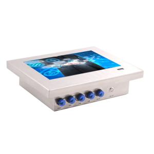 FCC Certificate Intel J1900 Waterproof Panel PC With RFID
