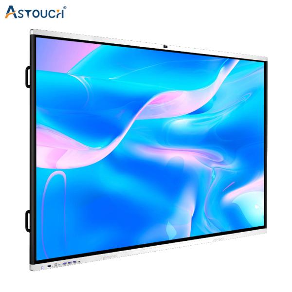 Classroom Interactive Tv Touch Screen 4GB RAM 86 Inch Interactive Display FCC