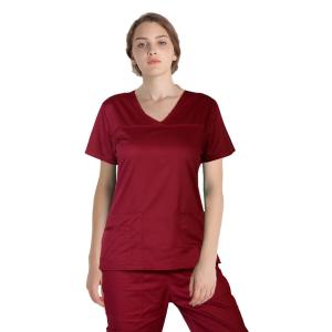 Quality Polyester Viscose Spandex Medical Uniform Scrubs for sale