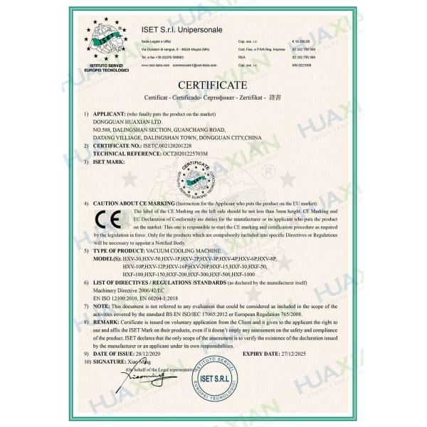 Farm Machine Vacuum Cooling System Machine, Fast Cooling Vegetable Food Machine
