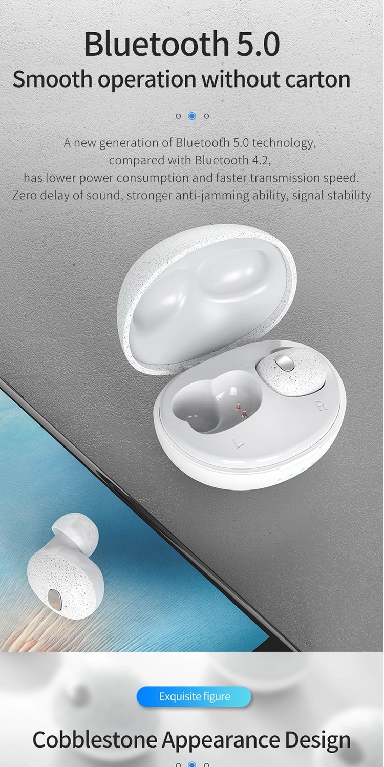 Deep Bass Bluetooth Sport True Wireless Gym Earbuds (for iPhone)
