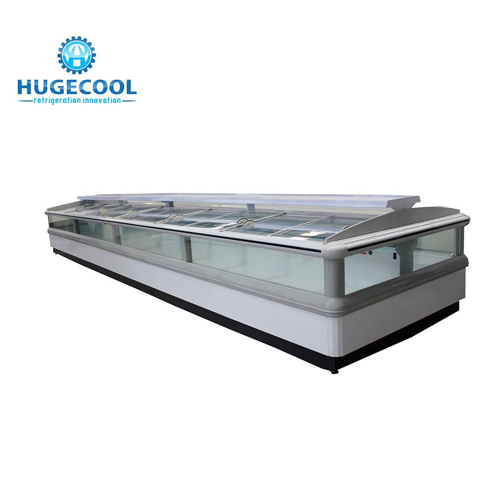 Beverage Cooler Multideck Display Fridge With Digital Temperature Controller