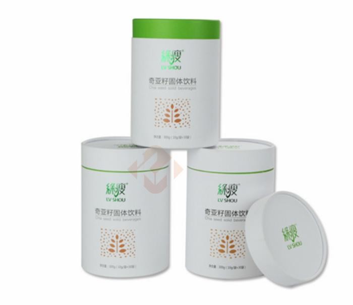 Environmental Protection Cylindrical Paper Tube Box UV Resistant Recyclable