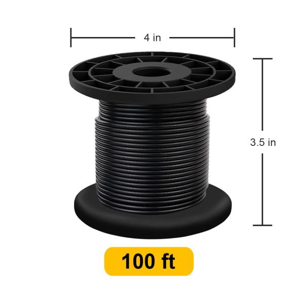 Customized Length Stainless Steel Wire Rope with Corrosion-Resistant PVC Nylon Coating