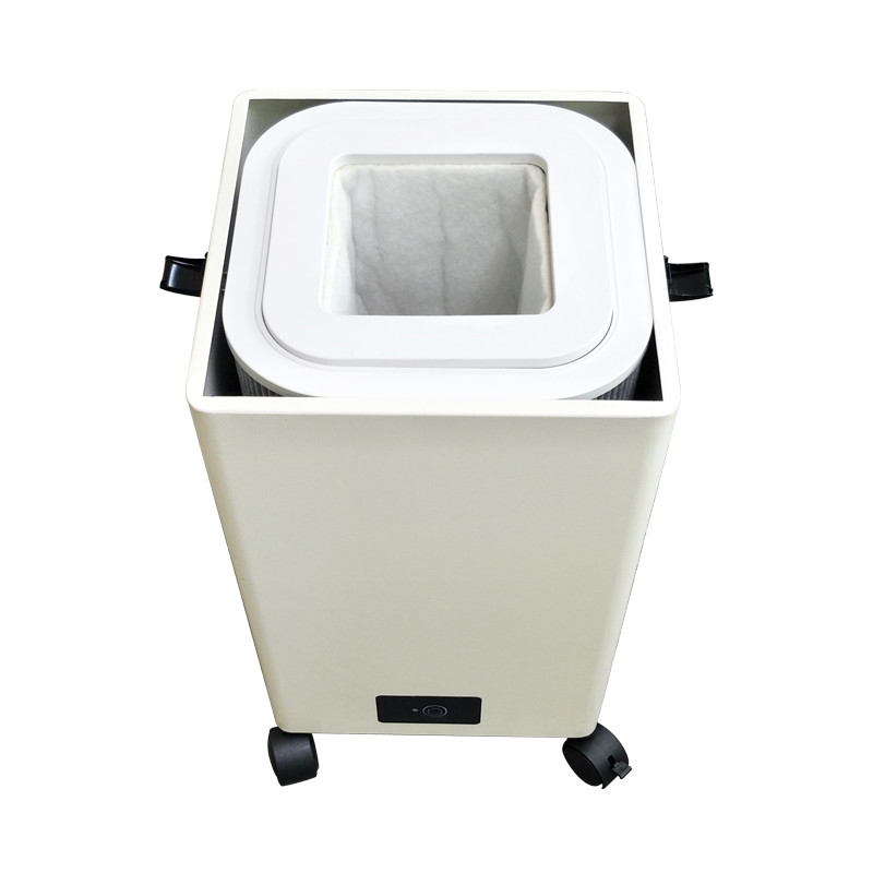 Long Lifespan Soldering Fume Extractor Beauity Salon Power 80W With 3 Layer Filters/fume extraction system
