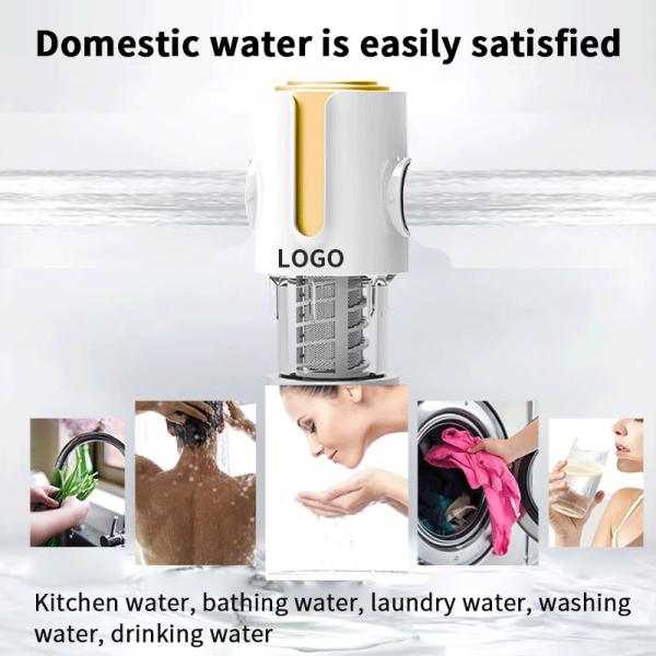 Rotating Automatic Backwash Sediment Filter Household Well Filter System