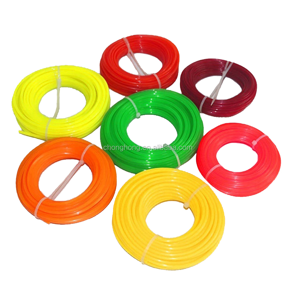 Brush Cutter Twist Round Low Noise High Abrasion Resistance Nylon Monofilament Trimmer Line