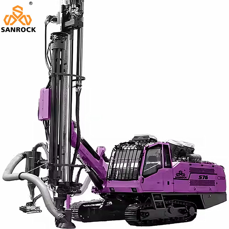 Mining Borehole Drilling Machine Hydraulic DTH Drilling Rig Integrated Drilling Equipment