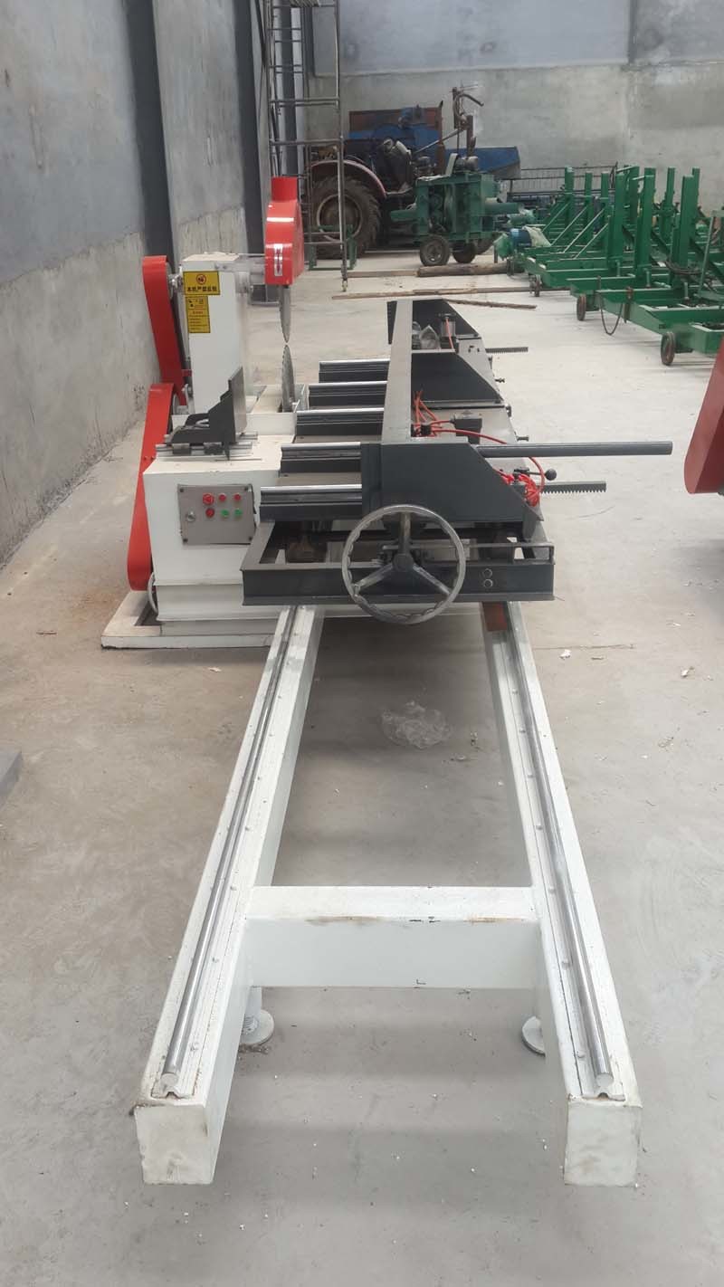 2000mm Wood Cutting Saw Machine Portable Circular Sawmill Swing Blade