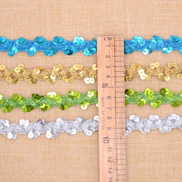 20KJ06 Sequin Braid Trim