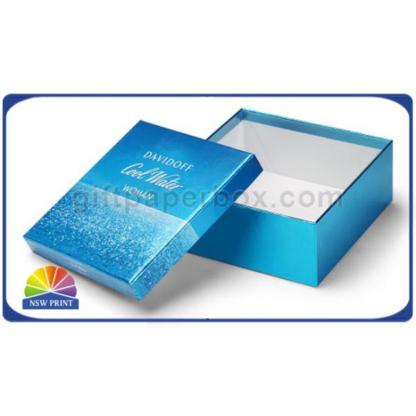 UV Ink Printing Metallic Rigid Paper Box Packaging for Cosmetics , Gifts , Cigarettes