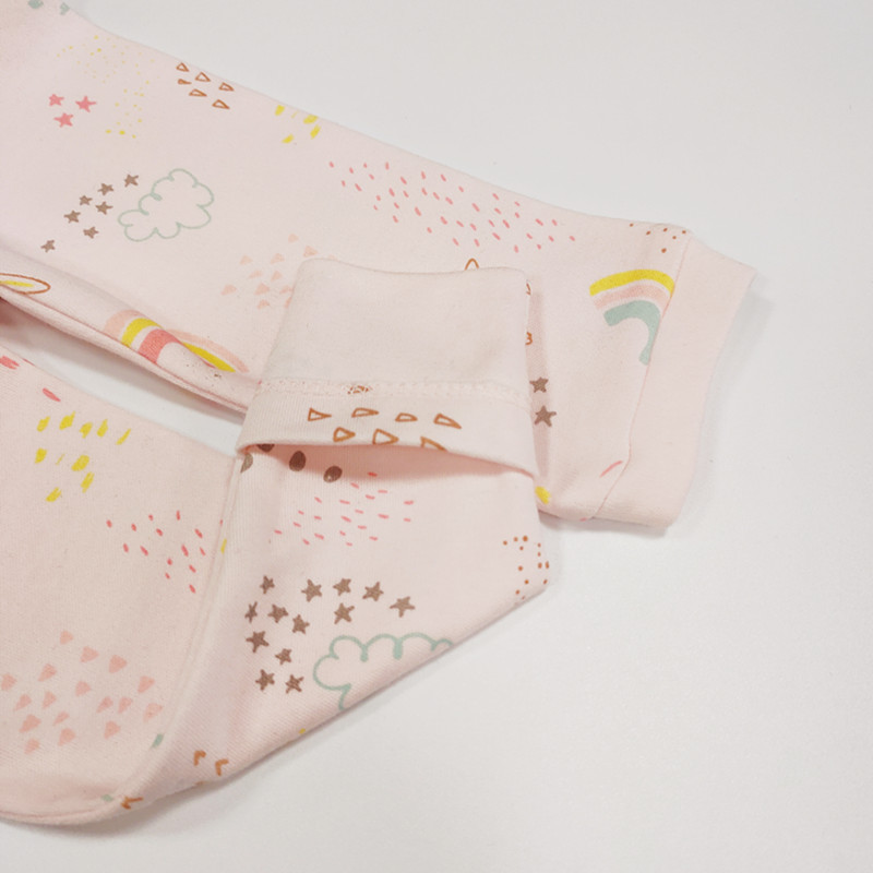 Customized Color Baby Clothing Romper with Zipper Closure Long Sleeves Bodysuits