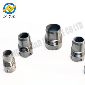 Quality YG6 Cross Bonding Threaded Tungsten Carbide Spray Outer Threaded Nozzle for sale