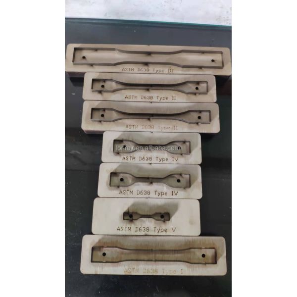 ASTM D412 Style C D Dumbbell Die Cutter Plastic Test Plastic Test Machine