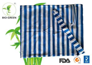 Quality Washable Reusable Nappy Wet Bag With Single Drawstring / Zipper Design for sale