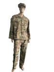 Nylon Cotton 50 / 50 Army ACU Uniform Set Customizable Camouflage Multicam ACU