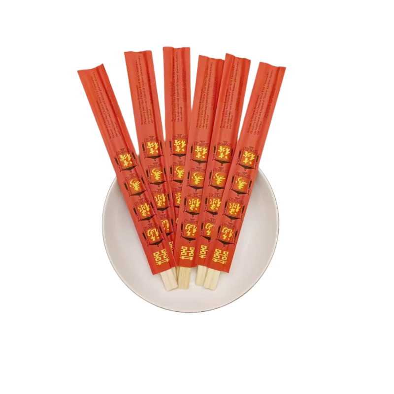 Modern Tensoge Custom Bamboo Disposable Chopsticks Eco-Friendly 210mm/240mm*4.8mm