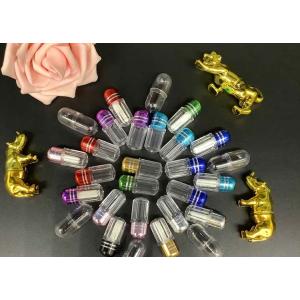 Quality Polypropylene Empty Capsule Shells 1g With Aluminum Round Cap for sale
