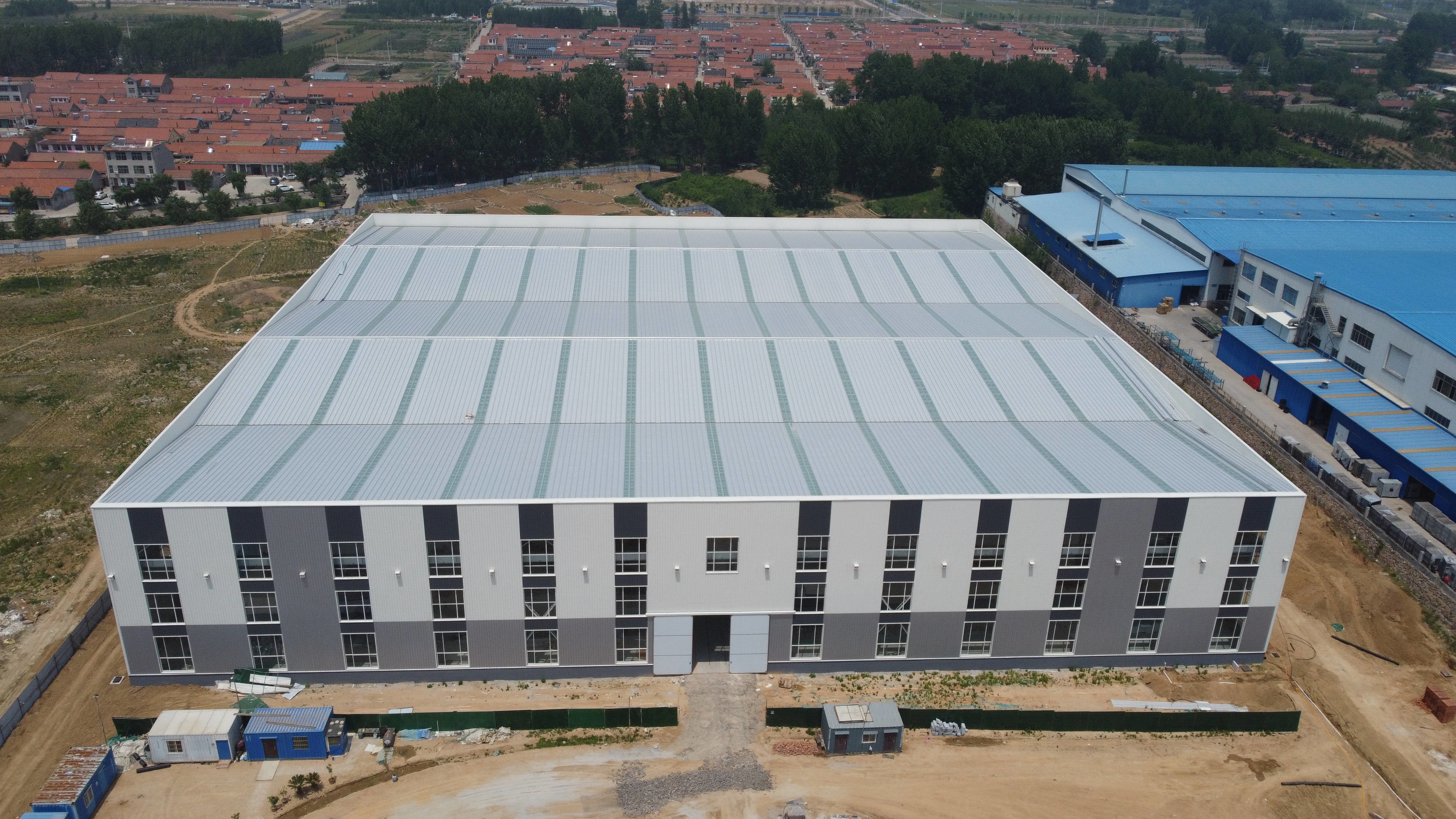 Quality Q235B Steel Structure Building Prefabricated Steel Construction With Insulation Panel for sale