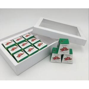 Quality UV Embossing Christmas Packaging Boxes Recyclable With Clear PVC Window for sale