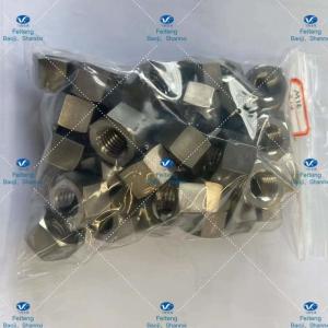 Quality TC4 M12 Hexagonal Nut Titanium Fasteners Reusable With Fine Tooth for sale