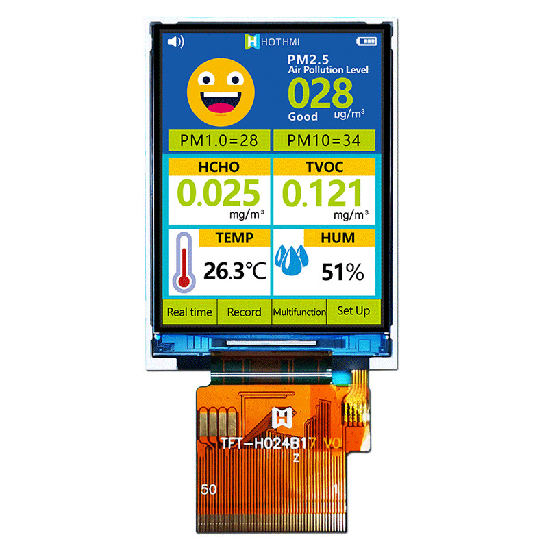 Quality 2.4-inch 240x320 TFT LCD Display With RGB Interface for sale