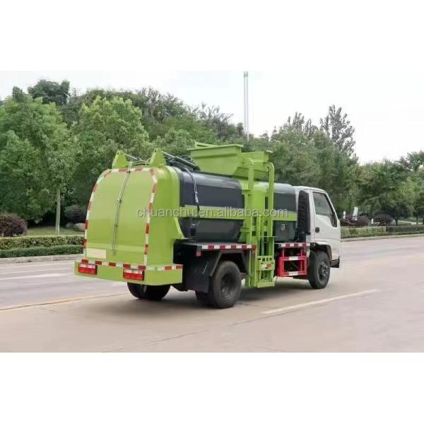 JMC 4*2 Hydraulic Compression Garbage Truck The Ultimate Cleaning Solution