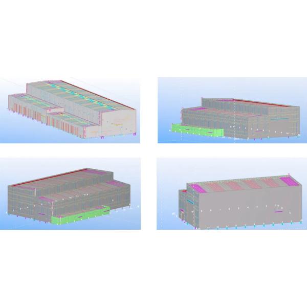 Quick Installing Free Designed Customized Bolt Connection Structural Steel Prefabricated Building