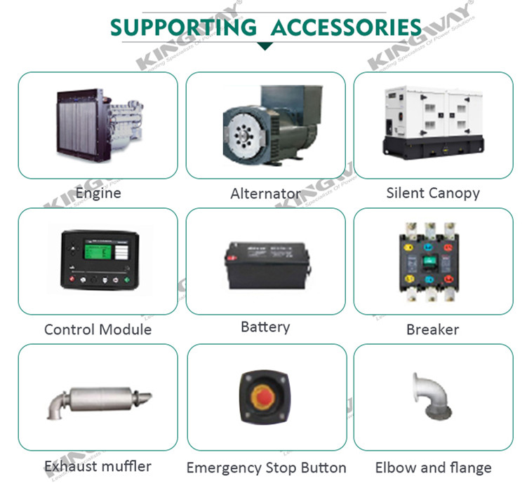 High Efficient Open Natural Gas Generator LPG Water Cooled ISO CE 60hz 1800rpm 50hz 1500rpm 40kw-1000KW Open Style Industry
