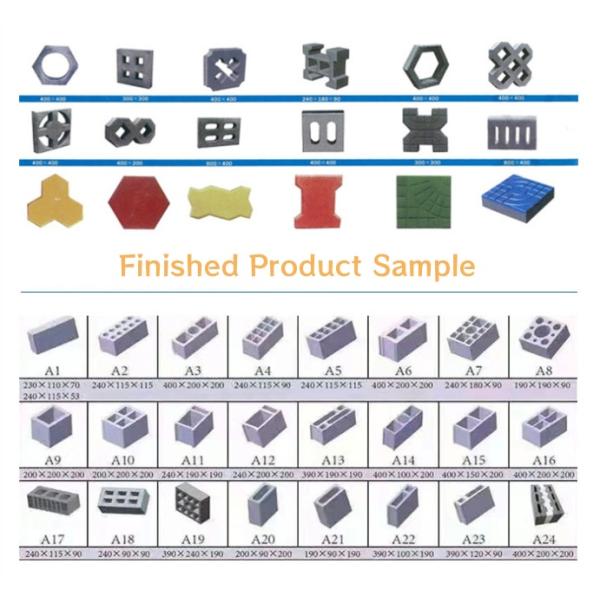 Fatigue Resistant Interlocking Block Mold High Accuracy Prevents Rust 2 Cavities