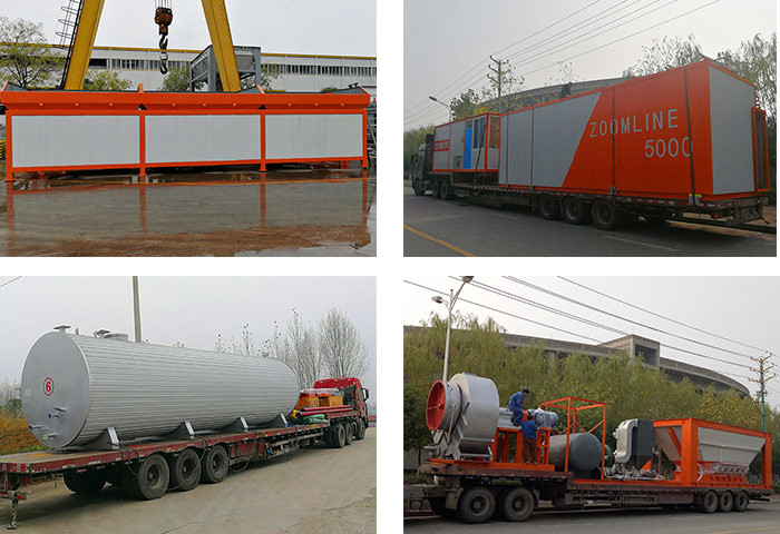 80tph Automatic Controls Bitumen Plant
