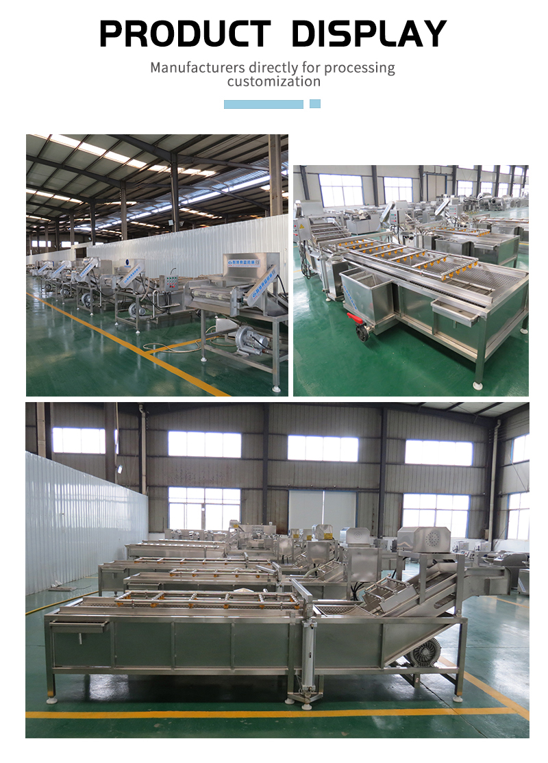 Automatic Stainless Steel Fruit Vegetable Processing Machine Electric Double Slot