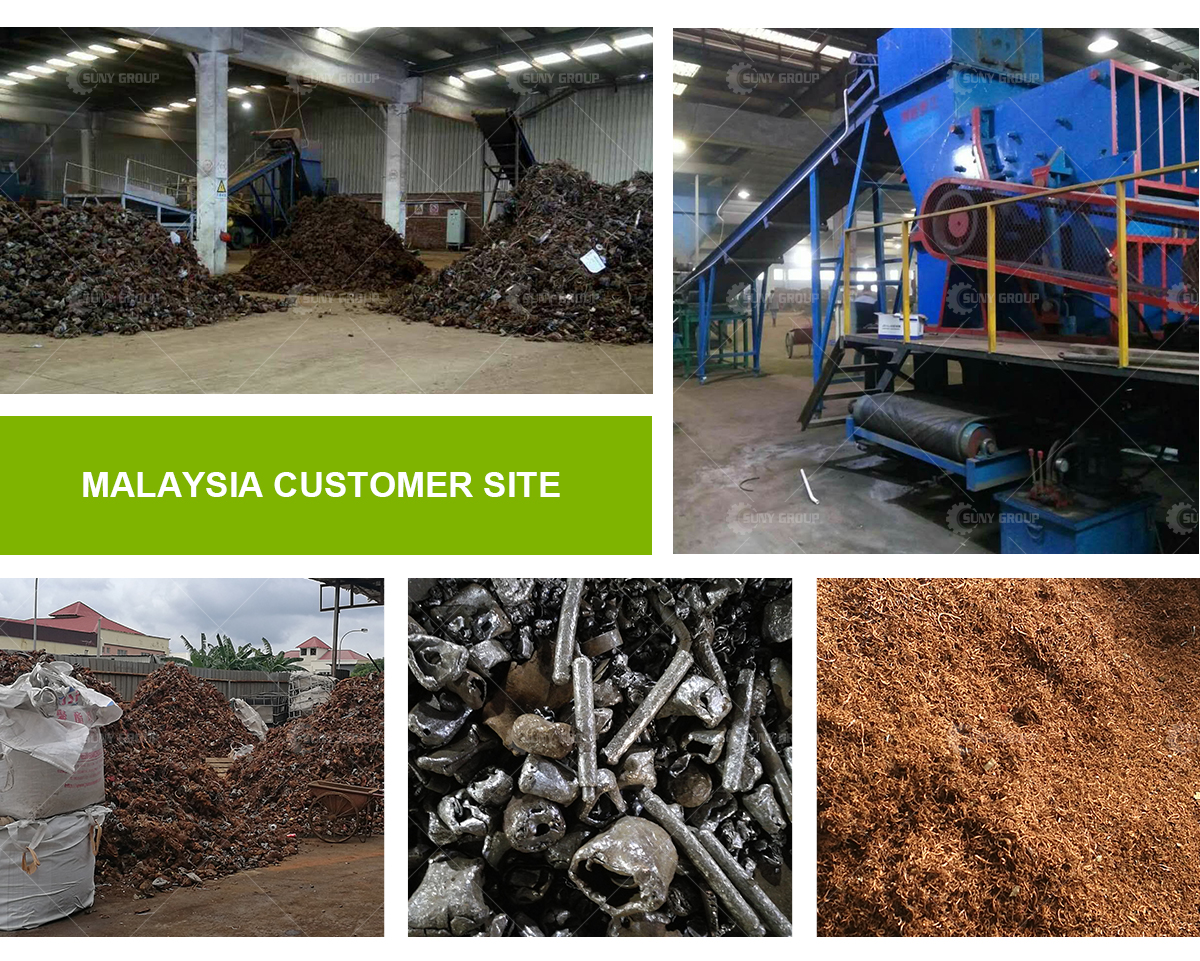 Brass/Copper Material Processed Hammer Crusher Mill Machine for Customized Production