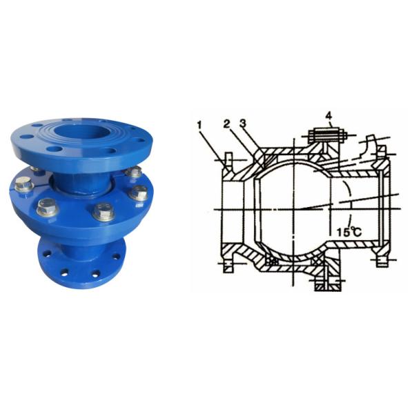 Flanged Connected Heat Pipe Anti Settlement E-Type Ball Compensator Spherical Compensation Joint