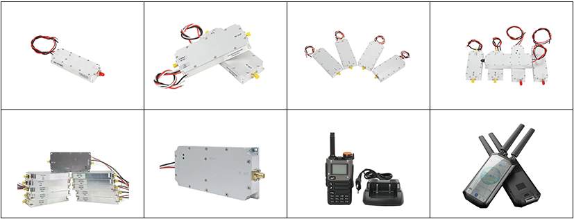 Drone Detector Radio Frequency to Track 1-2km Radius Range with Alarm Function