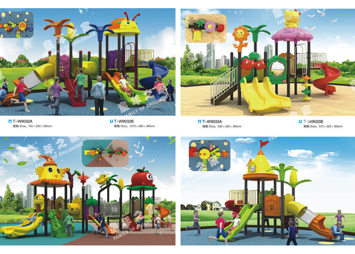 UV Resistance climbing game Garden Outdoor Kids Playground Slide