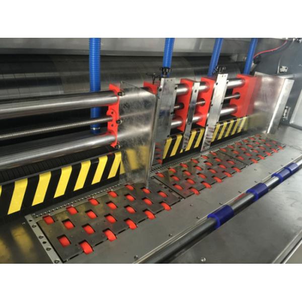 Automatic Carton Box Flexo Printer Slotter Machine With Die Cutter