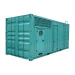 1000kVA Cummins Diesel Generator Powered By KTA38-G2A Engine