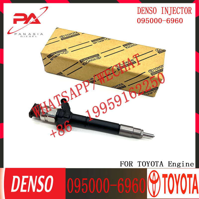injector nozzle 23670-0R030 23670-09240 injector for Toyota 1AD-FTV common rail injector 095000-6410 095000-6960