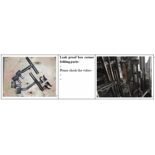 Takeaway Hamburger Boxes Food Packing Machine 15 - 200 Mm Height