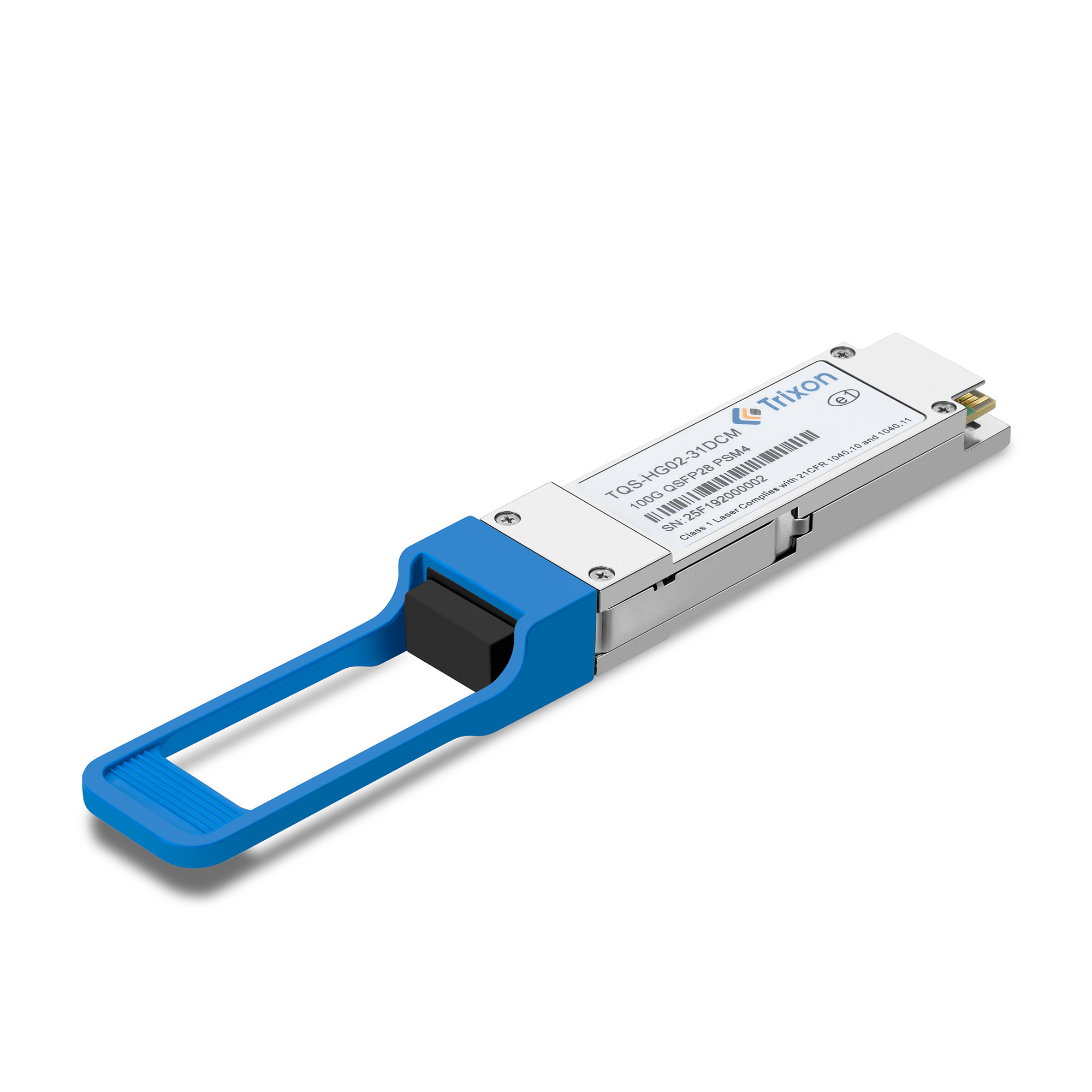 China 100G QSFP28 PSM4 QSFP Transceiver Module 2km 1310nm Single Mode on sale
