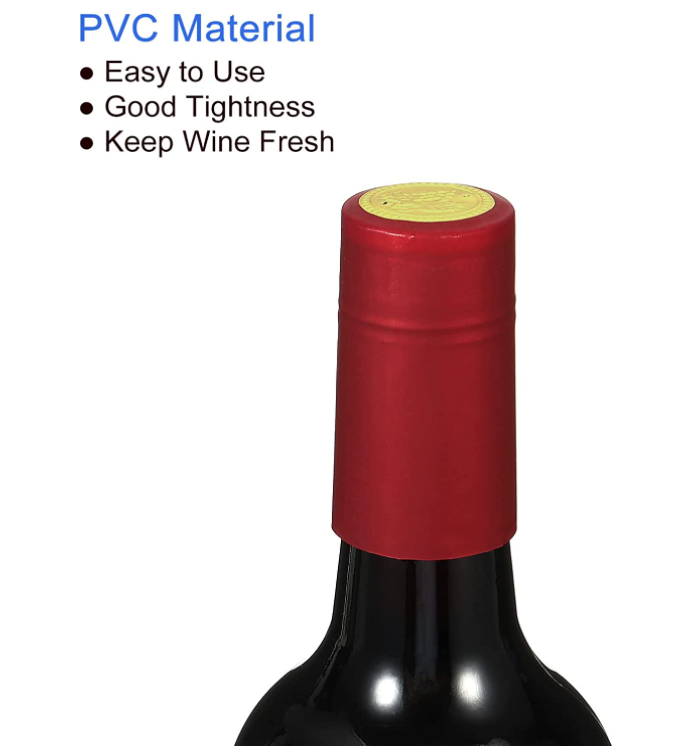 Healthy Lead Free Glass Bottle Heat Shrink Capsules With Custom Size