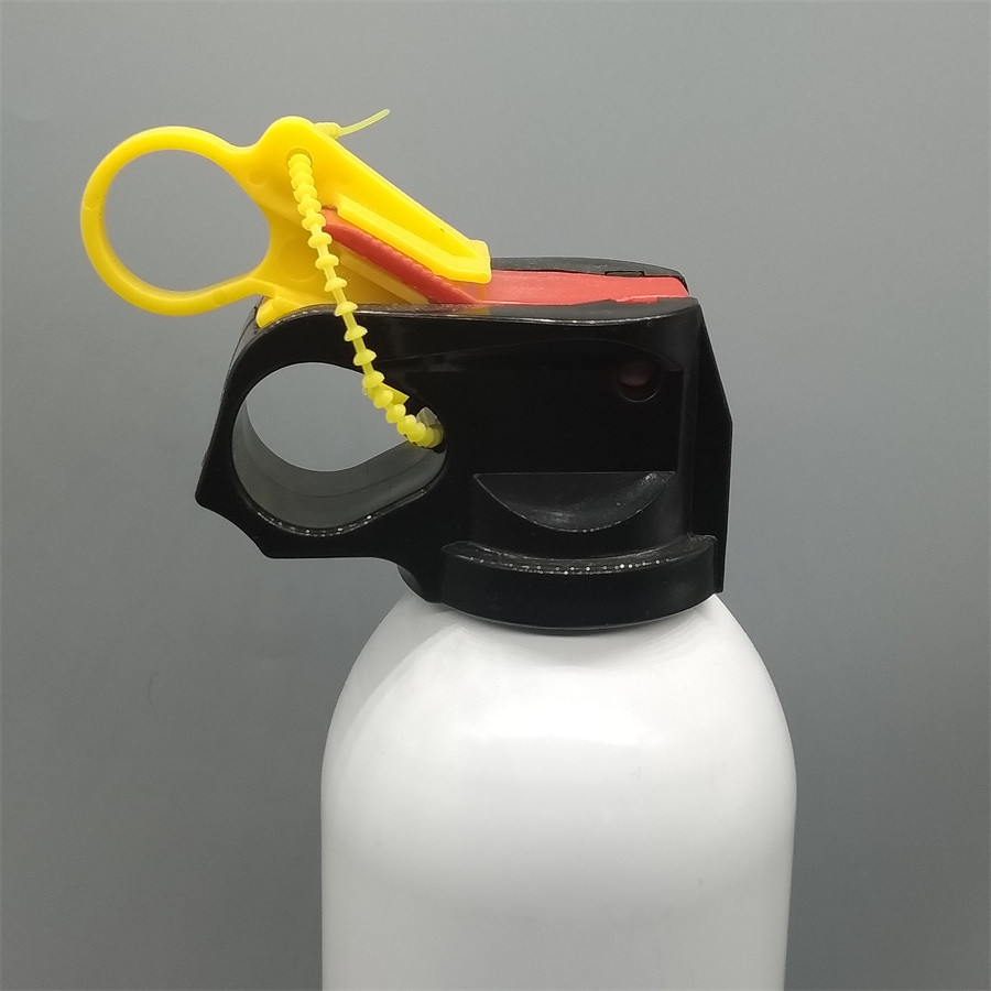 Empty Aerosol Fire Extinguisher Aluminum Can And Valve For Fire Suppression
