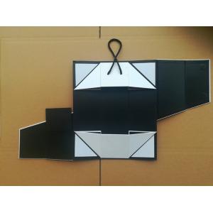 Quality Luxury Folding Cardboard Box With Magnetic Closure Packaging Wine Bottle Handmake for sale
