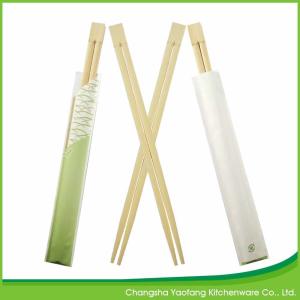 China 24cm Natural Twins Traditional Chinese Chopsticks Bamboo Eco Friendly on sale