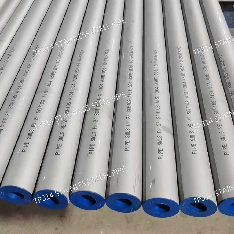 Heat Resistant TP314 / 1.4841 Stainless Steel Pipe 2% High Silicon 310S Tube