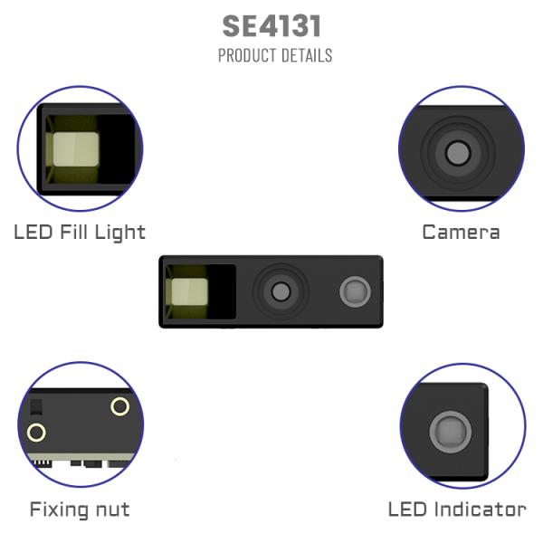 ASE4131 OEM QR CMOS PDA 1D 2D Ccd High Pro Embedded Portable Barcode Reader Module bar Code Easy Scan Engine Scanner