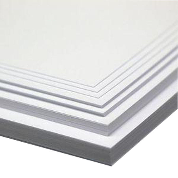 350 GSM Uncoated White Folding Box FBB Ivory Board Paper for Gravure Printing