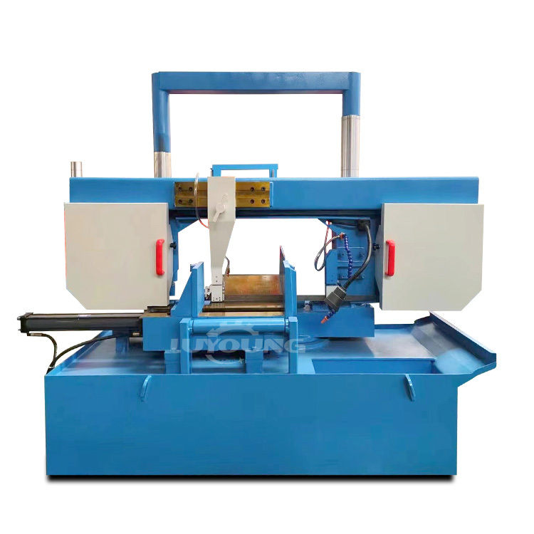 GB4240 45 Degree Band Sawing Machine 400mm Max Cutting